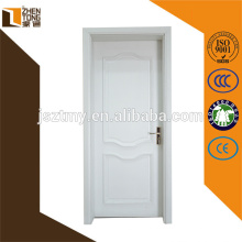 Porta de madeira maciça de pintura branca de design profissional